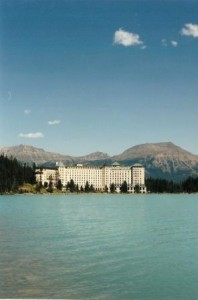 Lake Louise with Chateau Lake Louise &copy; Barbara Dickson