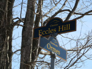 At the corner of Eccles Hill and Ormes, Frelighsburg, Quebec