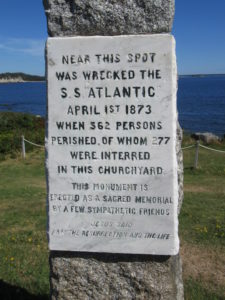 Plaque Remembrance for SS Atlantic Victims
