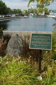 Irish Memorial in Peterborough, Ontario © Barbara Dickson