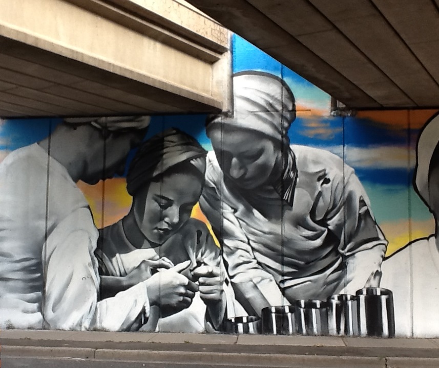 Bomb Girls Mural - Scarborough, Ontario